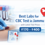 CBC test price in Jammu — blood sample collection, test tubes and price range ₹170–₹400